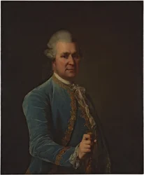 Portrett av statsmannen og reformatoren grev Jacob Sievers 1731-1808, 1779