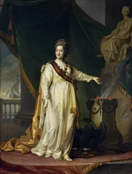 Katarina II - lovgiver i rettferdighetsgudinnens tempel