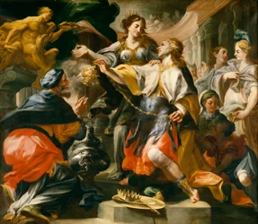 Salomo som tilber de hedenske gudene, ca. 16951700