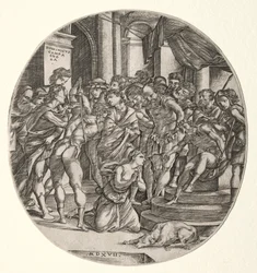 Halshugging av Saint Catherine, 1517.