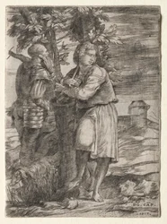 Shepherd and Old Warrior, 1517.