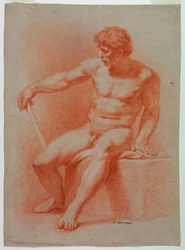 Tegning, naken