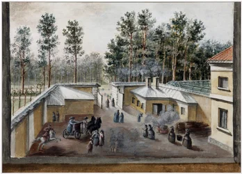 Hospital of St Mary Magdalene i Pavlovsk, ca. 1783