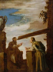 Lignelsen om splinten og bjelken, ca. 1619