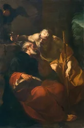 St. Benedikt og en eremitt