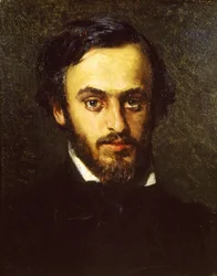 Portrett av Emilio Villari 1836-1904, 1855-1858.