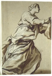 Studie for detalj: Saint Veronica