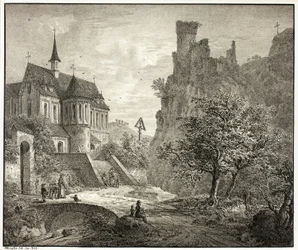 kirke i Kobern på Mosel