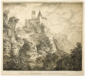 Kipfenberg slott i Altmühl-dalen