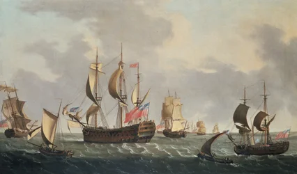 Royal Squadron utenfor kysten