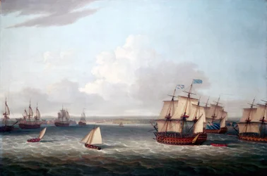 Syvårskrigen (1756–1763): Den britiske flåten ankom havnen i Havanna (Cuba) 21. august