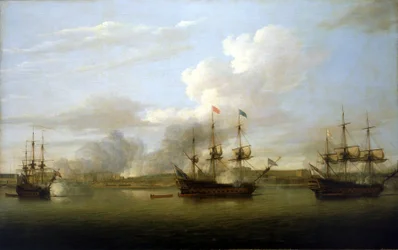 Erobringen av Chandernagore, mars 1757