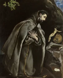 Saint Francis ber, ca 1585.