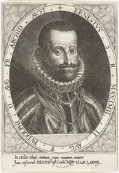 Portrett av erkehertug Ernest av Østerrike 1553-1595, ca 1595-1597