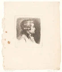 Portrett av det franske trykte forlaget N.C. Aubourg