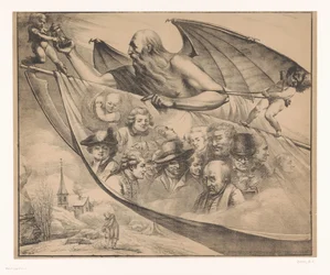 Father Time viser minner om Vivant Denon Les Souvenirs de Vivant Denon évoques par le Temps