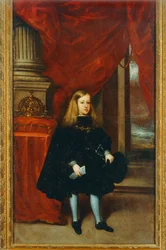 Carlos II som ung, senere konge av Spania