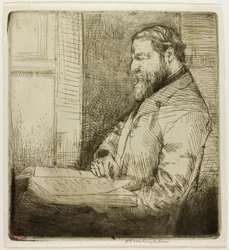Portrett av fransk student