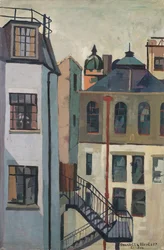 Gårdsplass i London