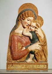 Jomfru Maria og Jesusbarnet …
