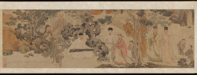Exalted Gathering in the Green Woods, ca. 1620 (blekk og farge på papir)