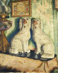 Staffordshire-hunder, ca. 1928