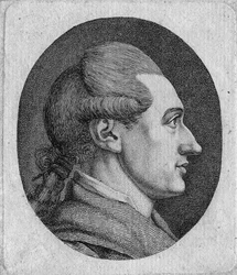 Portrett av forfatteren Johann Wolfgang von Goethe 1749-1832