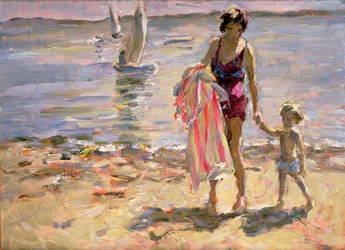 Strandscene, II