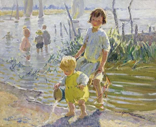 Padling (olje på lerret)