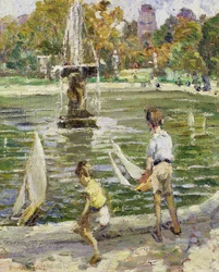 Seilbåter i Hyde Park
