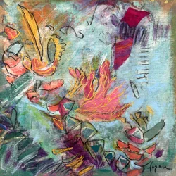 «Abstract Garden Bloom»