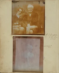 Sir George Campbell og sønnen hans, George