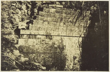 Sirkuspalasset i Chichen Itza, interiør i et rom