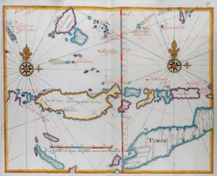 Øya Timor og området rundt.