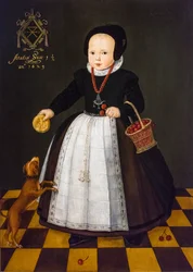 Portrett av Grietge Maertensdochter, 1629 (olje på tre)