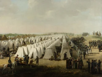 Hærens leir i Rijen, 1831-5