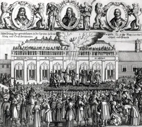 Halshoggingen av kong Karl I (1600-49), 1649