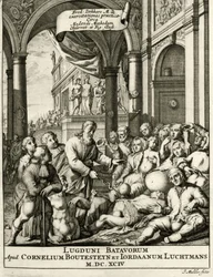 Tittelside fra The Practice of Medicine av Frederik Dekkers, 1694