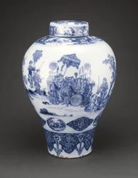 Vase med omslag, 1678-80