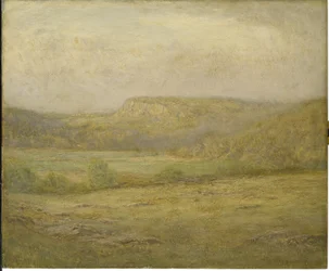 New England Hills, 1901 (olje på trepanel)