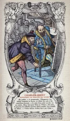 Karl V plukker opp penselen til Titian