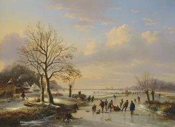 Skøyteløperne, 1850