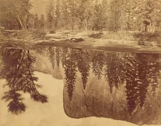 Tutokanula. Yosemite-dalen. (Den store høvdingen) - quot;El Capitanquot; - Speilet i Merced.