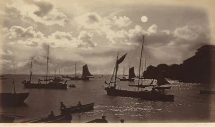 Måneskinnseffekten - Panamabukten, 1877 (bilde)