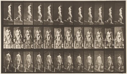 Plate 121. Synkende skråning, bøtte med vann i hver hånd