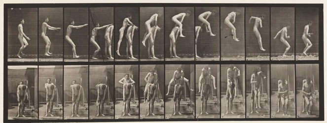 Plate 166. Hopping; Over mannens rygg