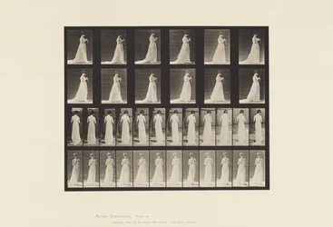 Plate 39. Gående, hender engasjert i strikking, 1872-1885