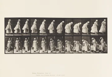 Plate 437. Sette ned bøtte og forberede feiing