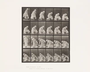 Plate 438. Sette ned bøtte og klargjøre for skrubbing, 1885