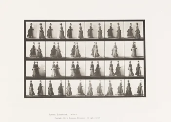Plate 45. Walking Two Models Meeting, and Partly Turning